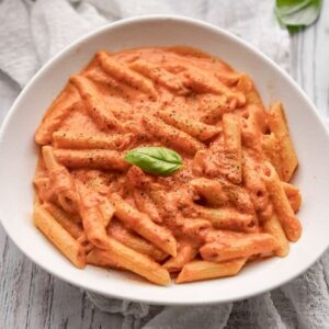 Penne rossal pasta