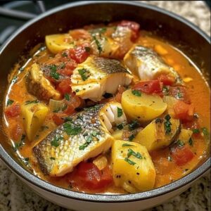 Potatoes & fish sauce
