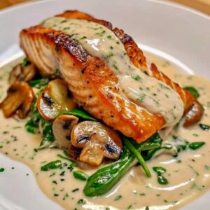 Grilled salmon