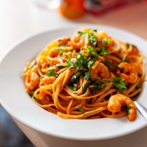 Seafood pasta